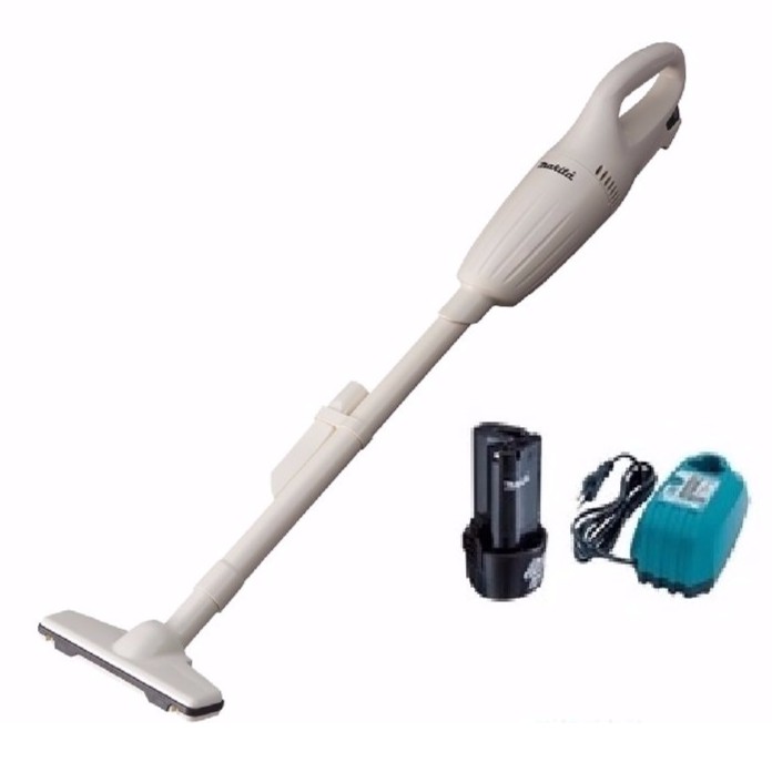 Makita CL100DW 10.8V Lithium Ion LXT White Vacuum Cleaner